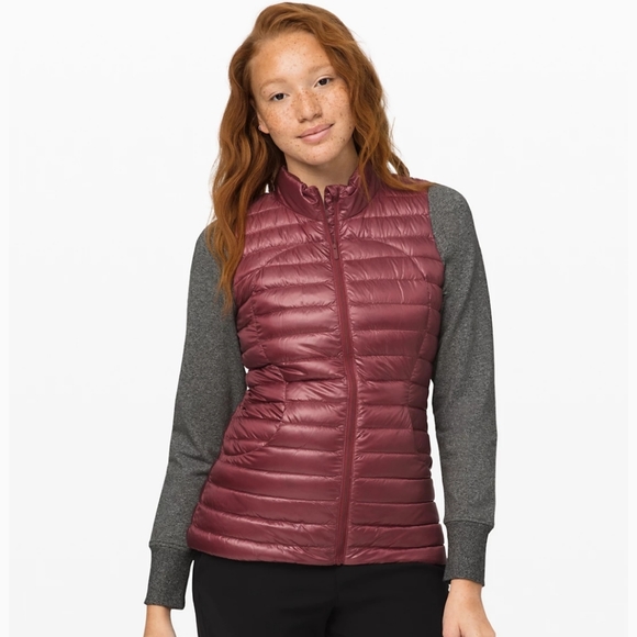 NWT Lululemon Size 8 Pack it Down Vest *Shine - Picture 1 of 4